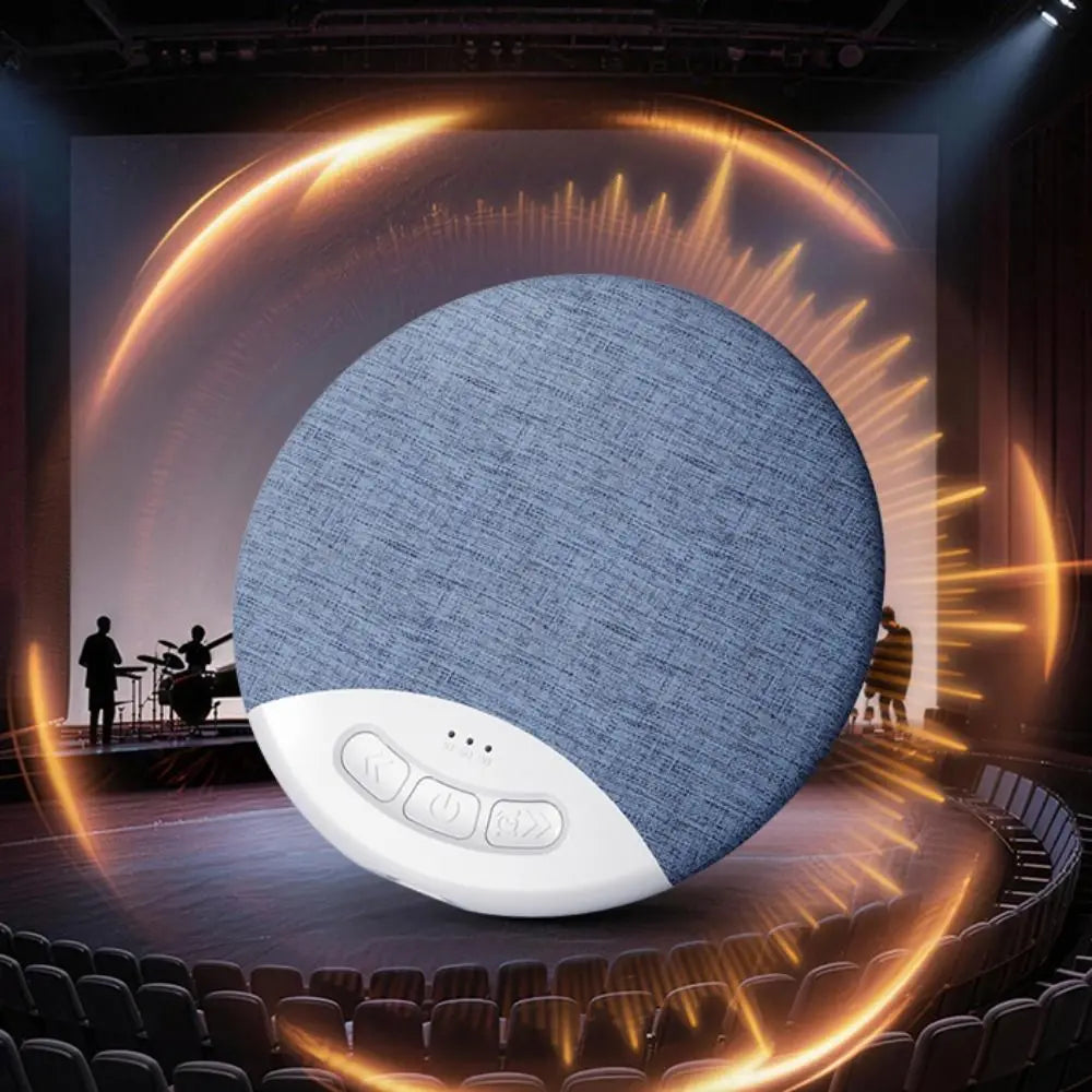 Bluetooth 5.3 Under Pillow Bluetooth Speaker HiFi Stereo Sound 3-Level Timer White Noise Machine Sleep Aid Built-in White Noise