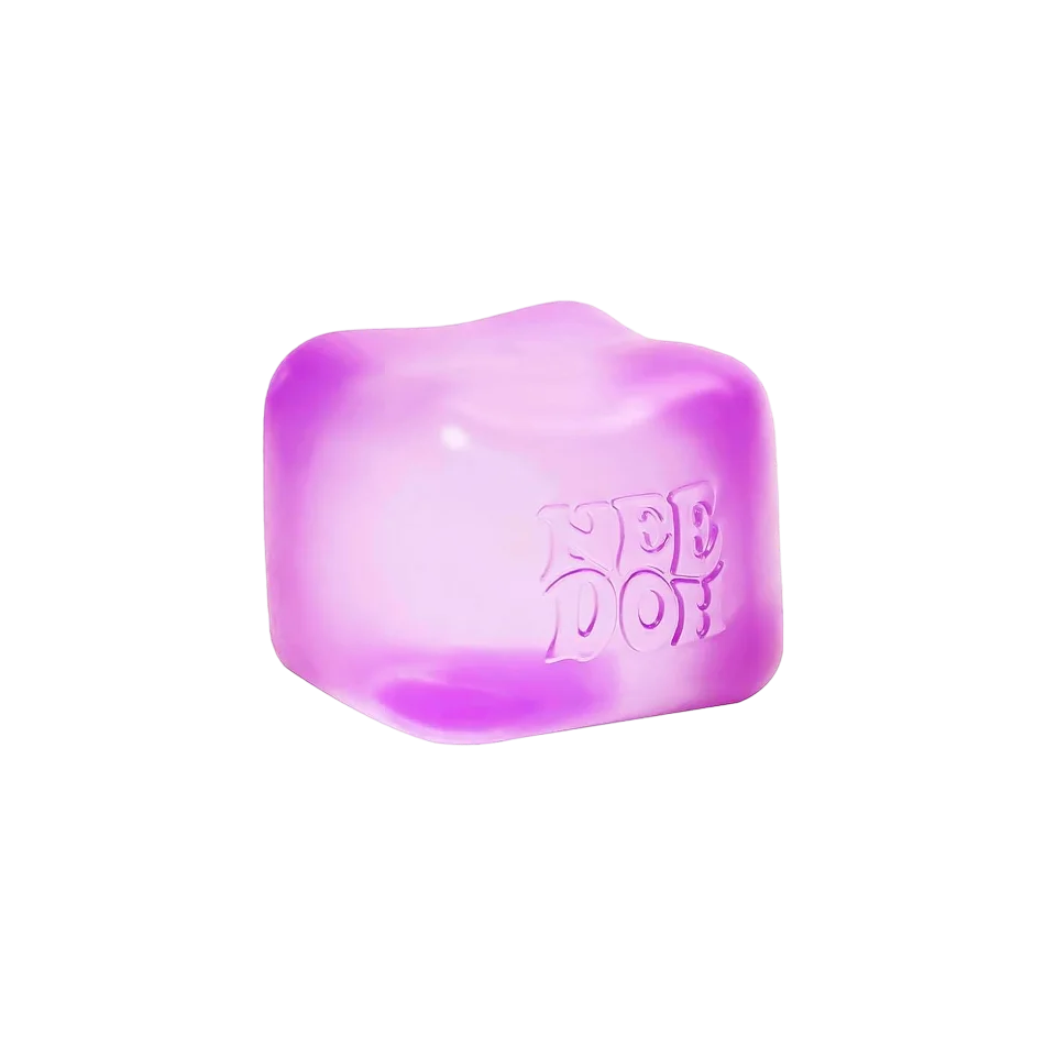 Needoh Nice Cube Squishy Fidget Toy Sensory Stress Relief Anxiety Relief Focus Decompress Relax Squeeze Desk Toy for Adults Kids