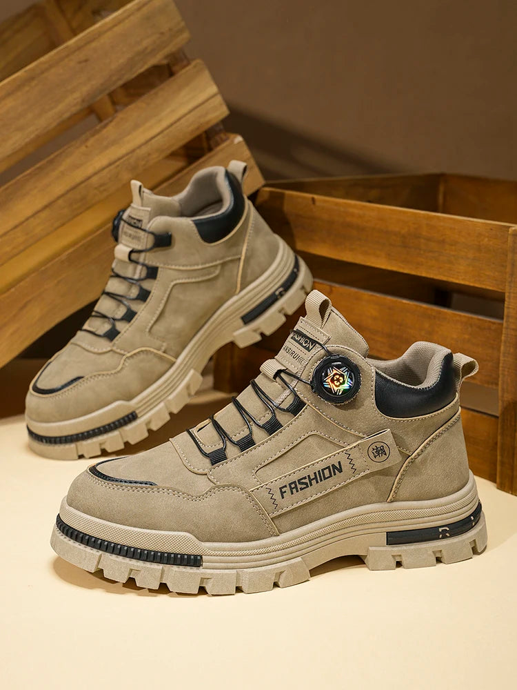 Outdoor Casual Comfortable Walking Sports Shoes for Hiking And Street Style Fashionable Skateboarding Work Shoes