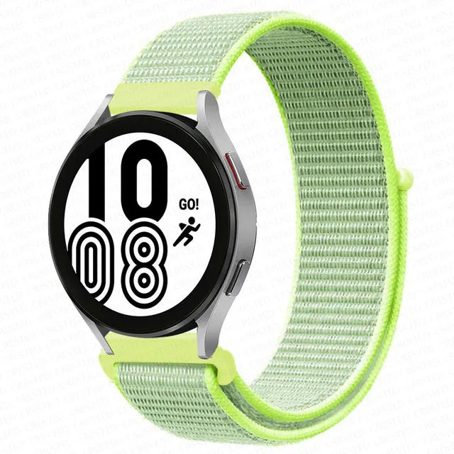 22mm 20mm Band for Samsung Galaxy Watch 7 FE 4 6 classic 5 Pro 3 active 2/correa Nylon Bracelet Huawei watch GT 2 3 pro 4 strap