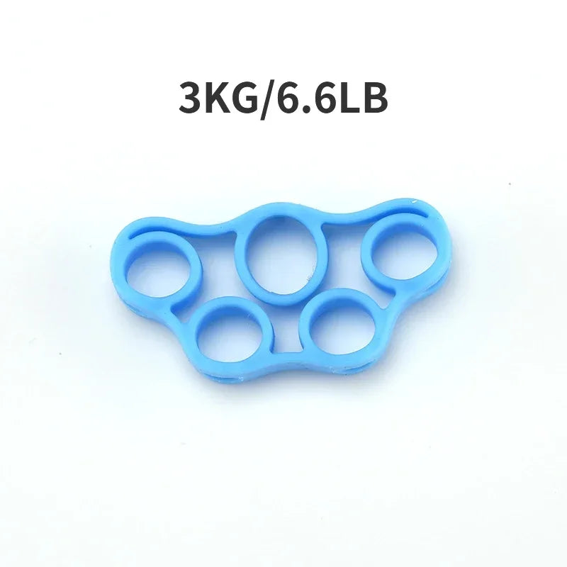 Hand Gripper Silicone Finger Expander Exercise Hand Grip Wrist Strength Trainer Finger Exerciser Resistance Bands Fitness Massag