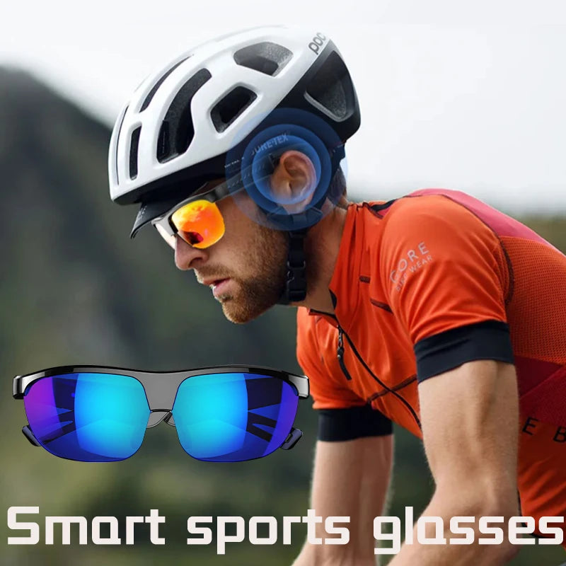 Fashion Bluetooth Smart Glasses Men Women Intelligent Noise ReductionBOSS Sound Chamber Speaker Clear Call UV Protection Lens
