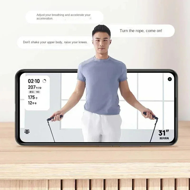 Original Mijia Smart Skipping Jump Rope XMSR-P803 Counter With Fit App Adjustable Calorie Calculation Sport Fitness Professional