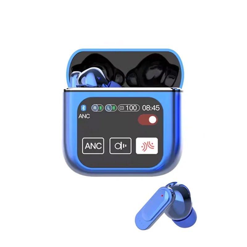 Bluetooth 5.4 Wireless Earphones LED Digital Display Gaming Headset Sport Headphones HiFi Sound Low Latency Earbuds