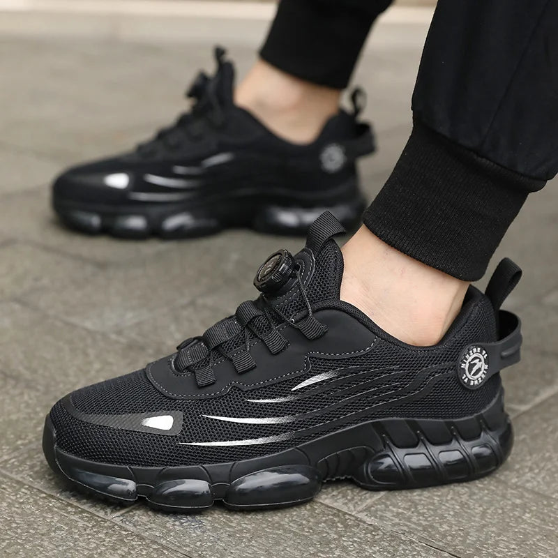 (No Steel Toe) Men's Outdoor Casual Shoes, Sneakers Suitable for Hiking, Walking, Casual Sneakers for Gifts