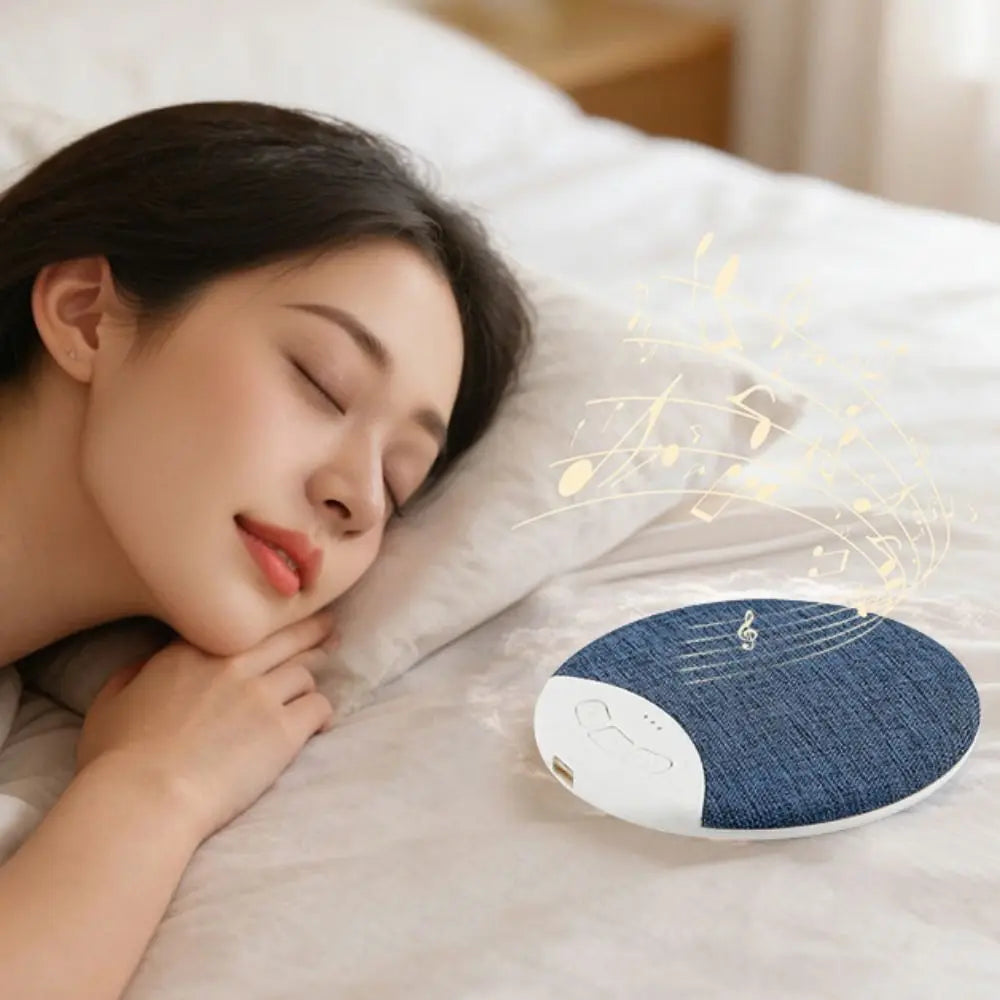 Bluetooth 5.3 Under Pillow Bluetooth Speaker HiFi Stereo Sound 3-Level Timer White Noise Machine Sleep Aid Built-in White Noise