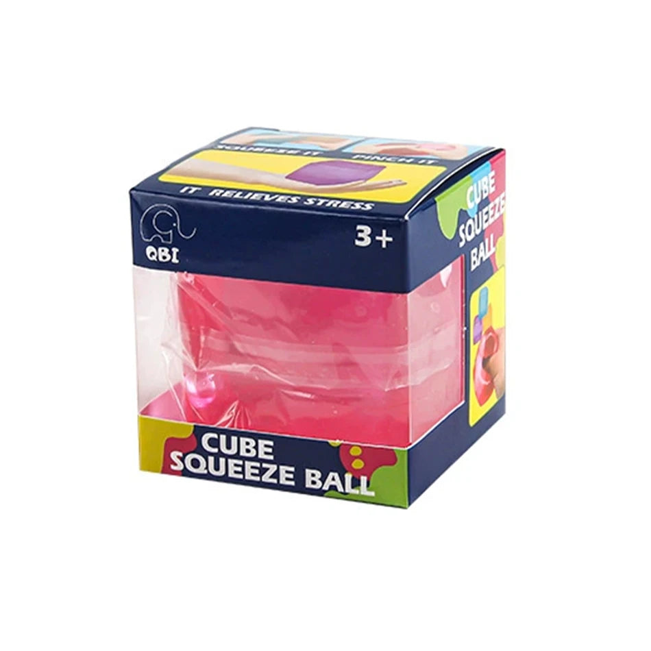Hot Needoh Nice Cube Sensory Stress Reliever Fidget Tool For Anxiety & Focus Desk Sensory Cube With Box for Friends Gifts