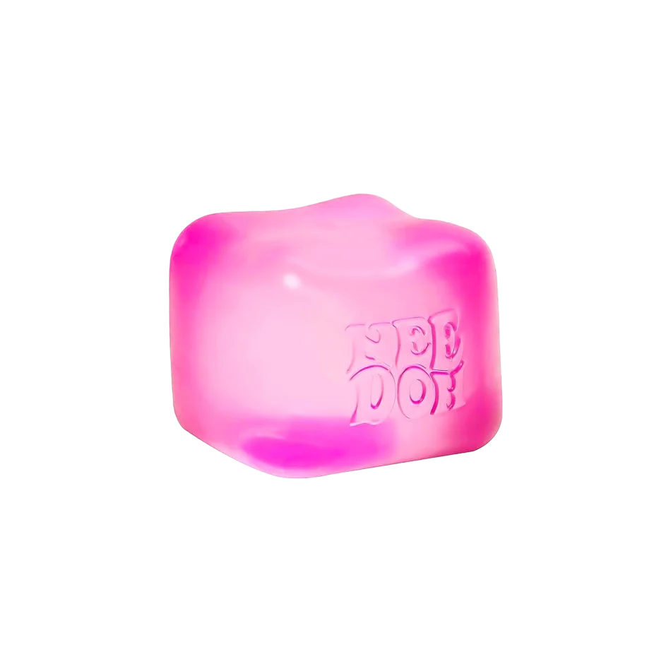 Needoh Nice Cube Squishy Fidget Toy Sensory Stress Relief Anxiety Relief Focus Decompress Relax Squeeze Desk Toy for Adults Kids