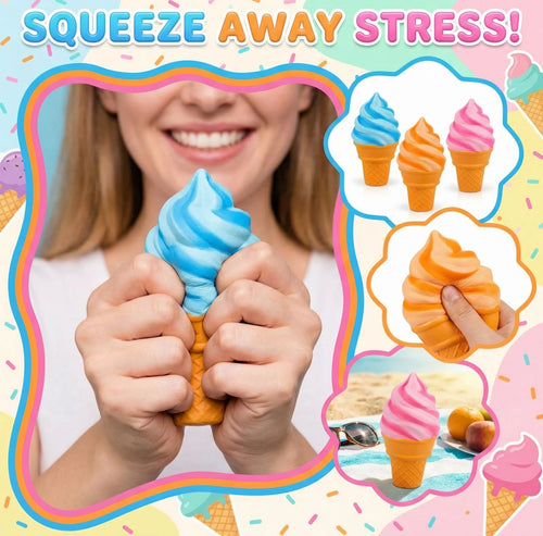 2026 HOT NeeDoh Nice-Sicle Popsicle Sensory Squeeze Toy Super Solid Squish Stress Relief for Kids Adults Summer Easter Gift