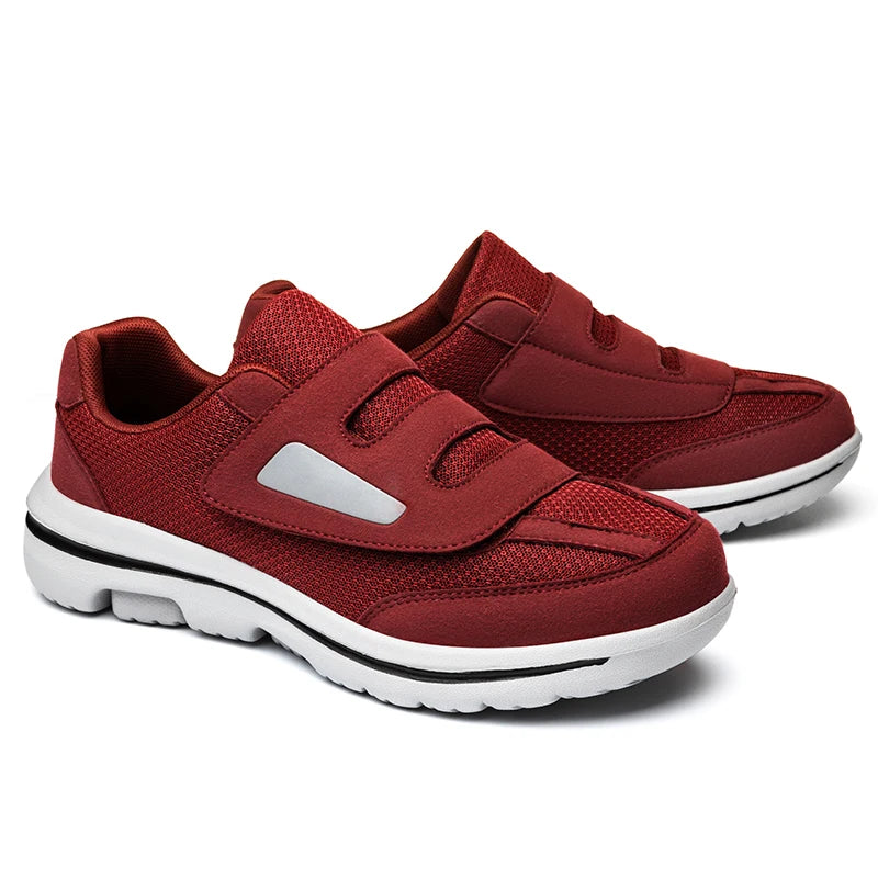 Wide Toe Sneakers For Fat Foot Diabetic Shoes For Elderly Hallux Valgus Bunion Orthopedics Swollen Feet Thumb Eversion Footwear