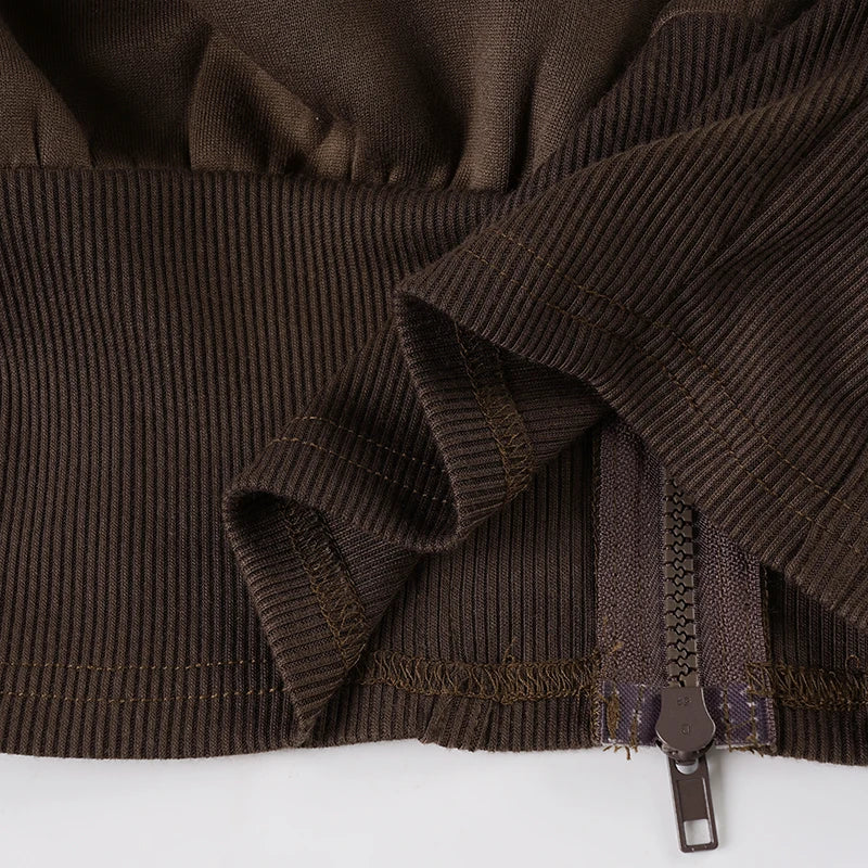 Sporty Activewear Solid Corset Style Hoodies Casual Zip-Up Long Sleeve Hooded Sweatshirt Women Autumn Winter Streetwear Coats