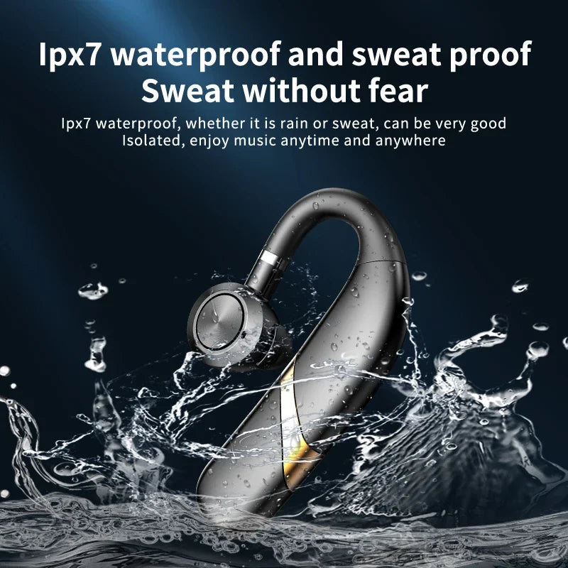 Bluetooth Earphones Wireless Headphones With Microphon Busines Headset Fone De Ouvido For Driving Audifonos Talking Auriculares