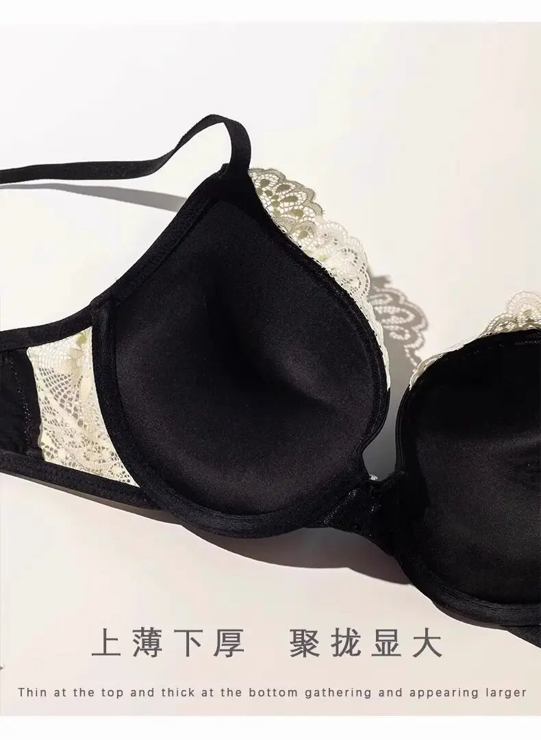 Full Coverage Bra for Big Bust Wireless Lift Seamless Double Design Support Outer Expansion Anti Sag Lingerie Comfort Fit
