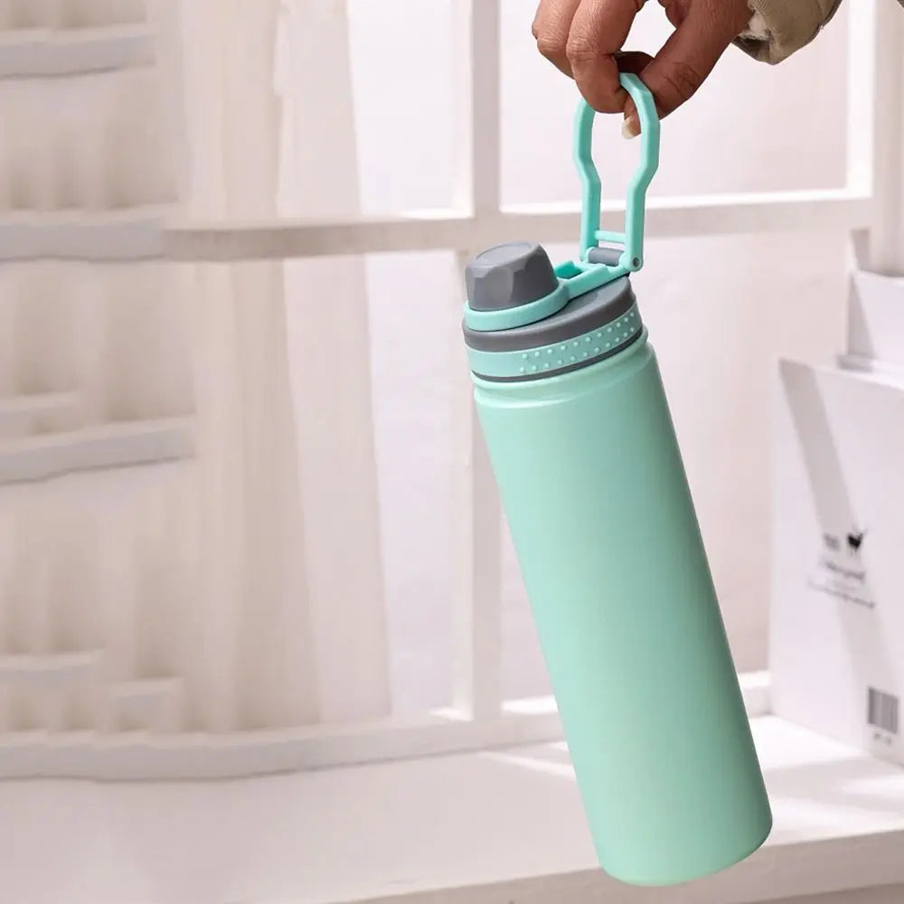 Reusable 750ML Thermal Water Bottle Large Capacity Wide Mouth Sport Thermos Cup Leak Proof Handheld Vacuum Flask Household