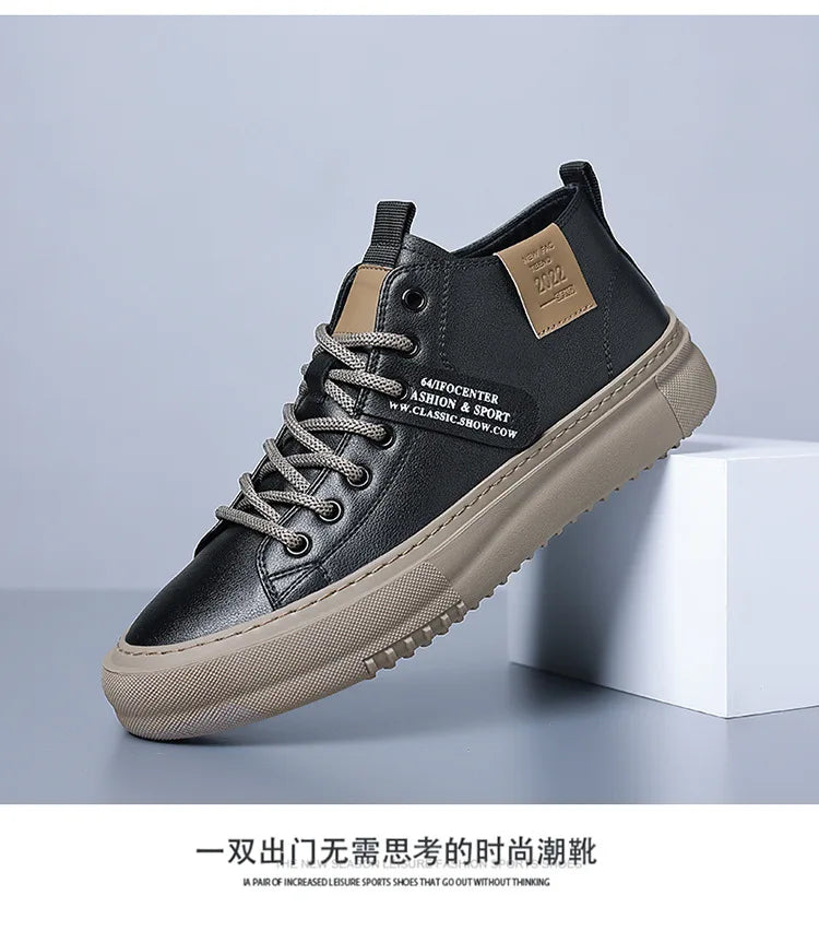 Men's Casual Sports Shoes, Fashionable, Retro, Classic, Handmade, Breathable and Warm, Suitable for All Seasons, Hiking Shoes
