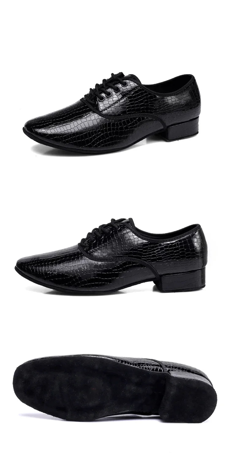 Male Big Size White Dance Shoes Men Soft Leather Latin Shoes Man Jazz Waltz Ballroom Dancing Yoga Train Sneakers Stage Footwear