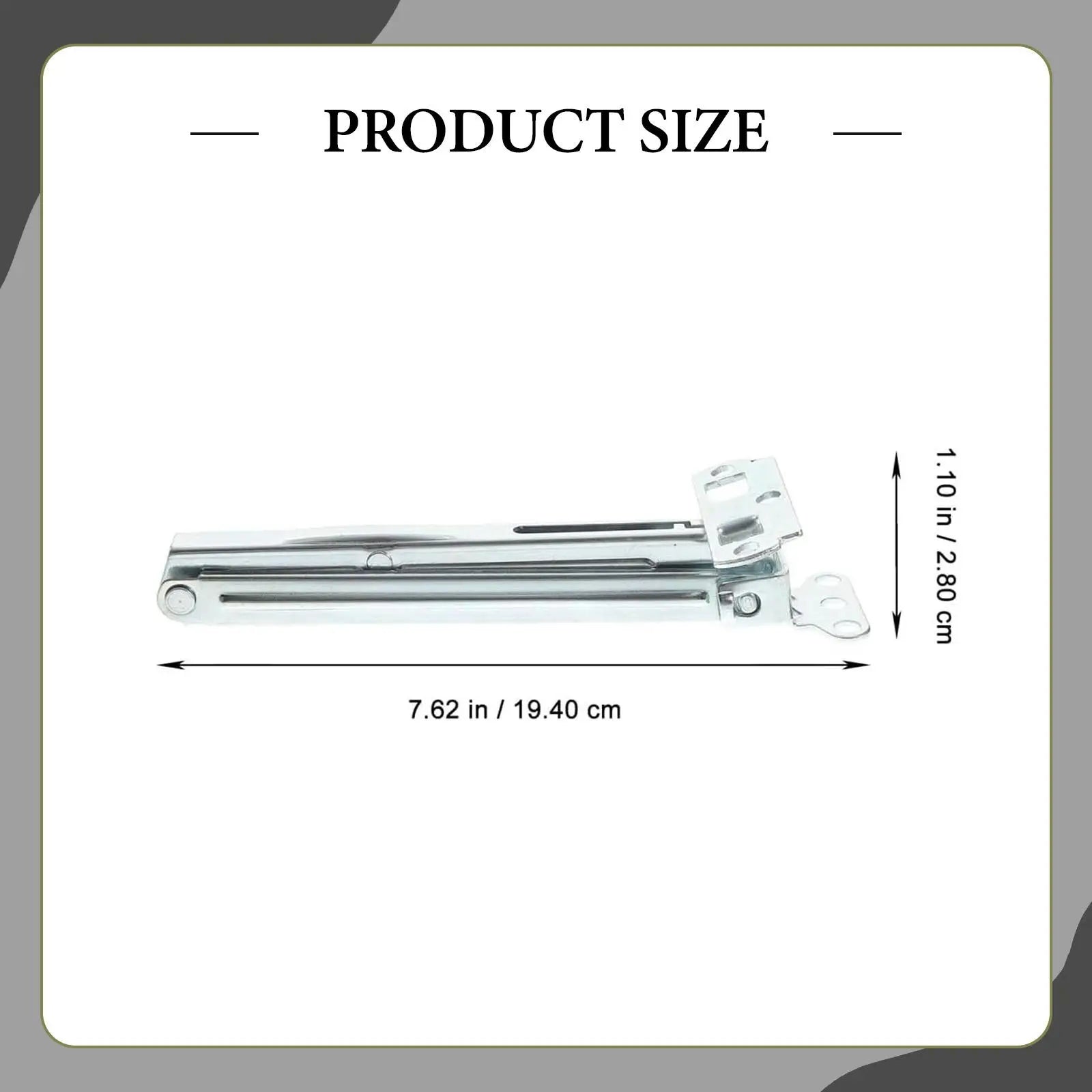 Folding Table Hinge Adjustable Lift Up Mechanism Heavy Duty Hardware Fitting for Modern Office Desk Setup