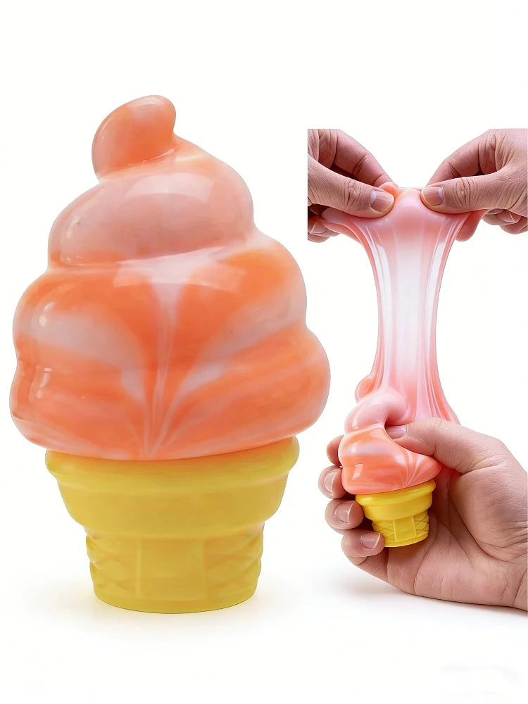 New Needoh Nice Cube By Schylling Sensory Squeeze Toy Ice Cream Color Squishy Stress Relief Fidget Toy For Children Adults