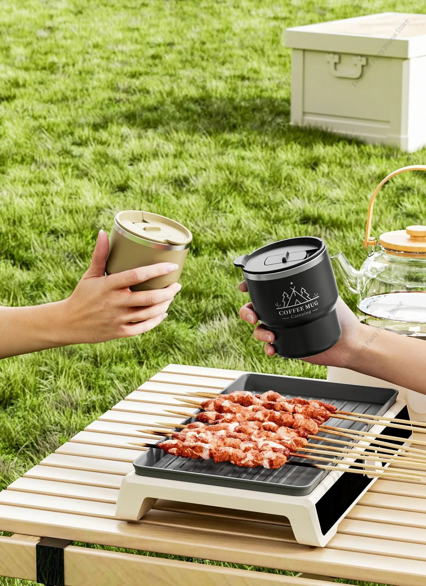 400ML Stainless Steel Thermal Cup Office Coffee Mug Double Layer Insulated Water Cup Portable Keeps Cold and Heat Thermal Mug