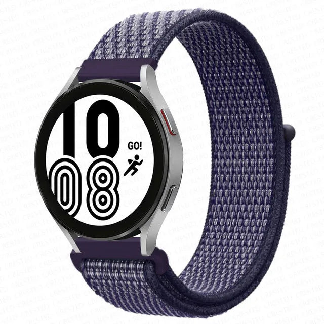 22mm 20mm Band for Samsung Galaxy Watch 7 FE 4 6 classic 5 Pro 3 active 2/correa Nylon Bracelet Huawei watch GT 2 3 pro 4 strap