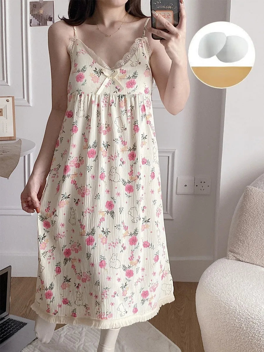 Lingerie for Women's Sleeping Women's Underwear Dress Night Dress Ladies Cute Pajamas Nightgown Ladies Hot Pyjamas Woman Nightie