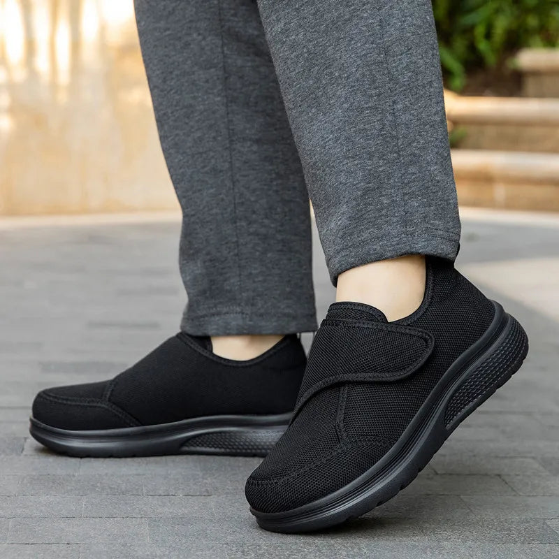 New Wide Toe Men's Barefoot Shoes Orthopedics Wide Feet Swollen Shoes Comfortable Diabetic Shoe Walking Shoes Men's Shoes