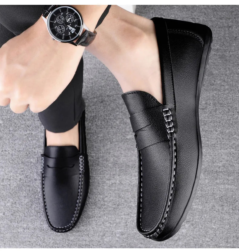 men's shoes new driving flat casual style men's shoes trendy fashion outdoor lazy loafers men's shoes
