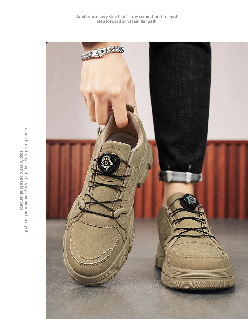 Men Sneakers Comfort Casual Shoes for Men Outdoors Non Slip Wear Resistant Mountain Climbing Shoe Zapatos Casuales Men Shoes