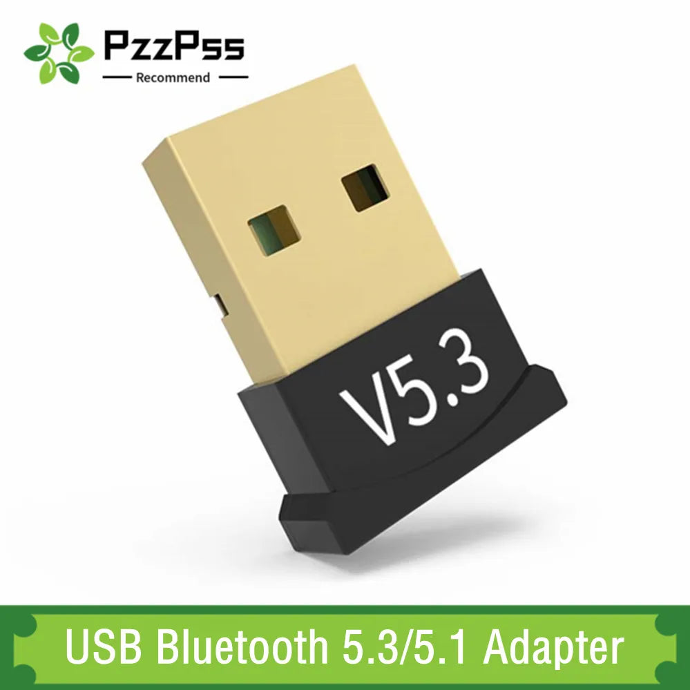 Bluetooth 5.3 Audio Bluetooth Dongle Wireless USB Adapter USB Bluetooth 5.1 Adapter Transmitter Receiver For Computer PC Laptop