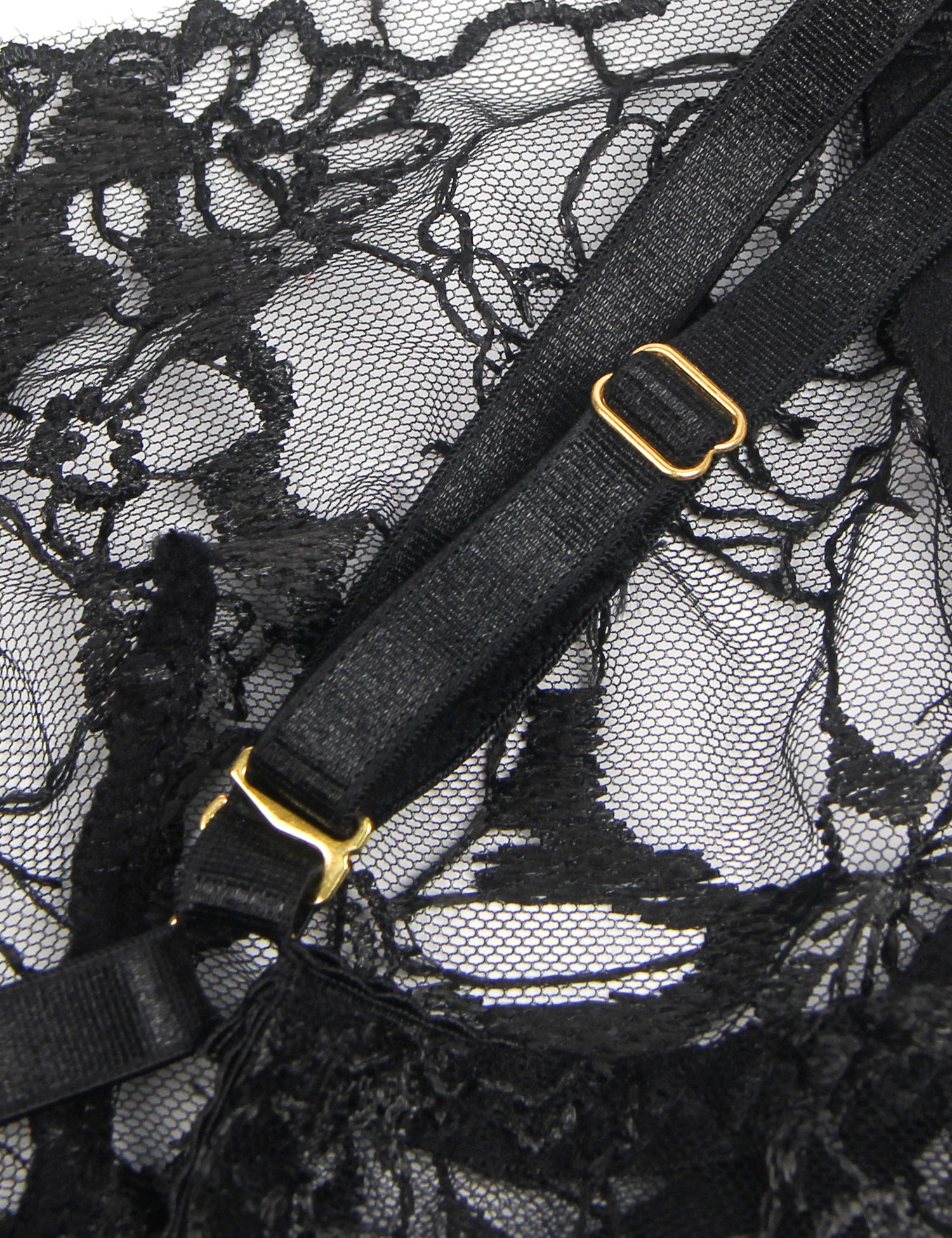 Bra Panty Set White Sexy Embroidery Lace Garter Belts Panties Leg Rings Erotic 2 piece Lingerie Set + Underwire Female Underwear