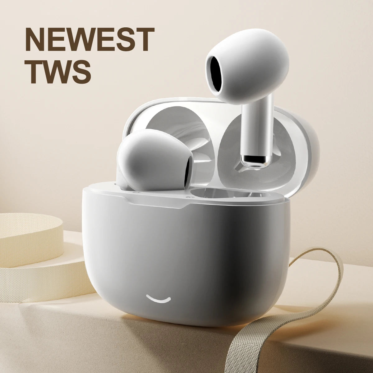 Bluetooth earphones, true wireless Bluetooth earphones, in-ear Bluetooth earphones, suitable for all smartphones