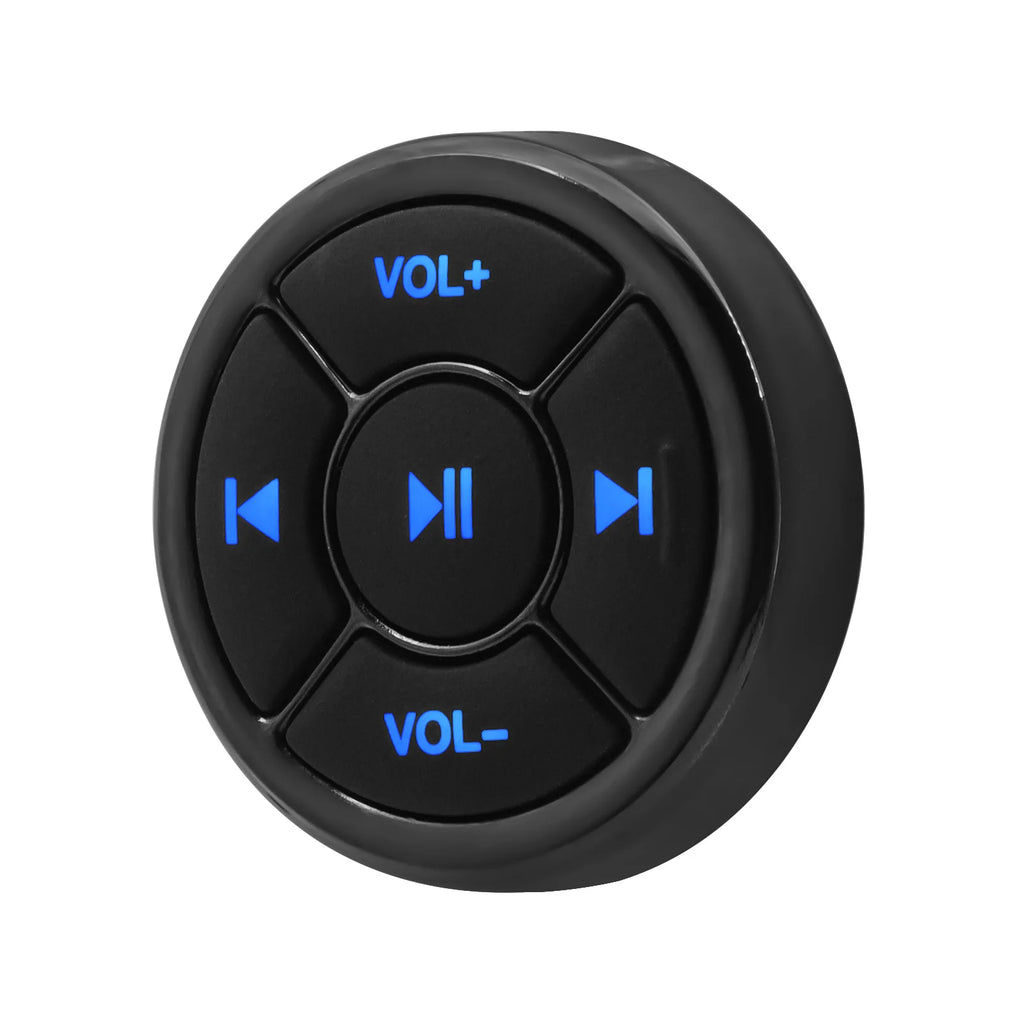 Bluetooth-compatible Car Motorcycle Bike Wireless Steering Wheel Remote Control Music Player  Media Button For IOS Android Phone