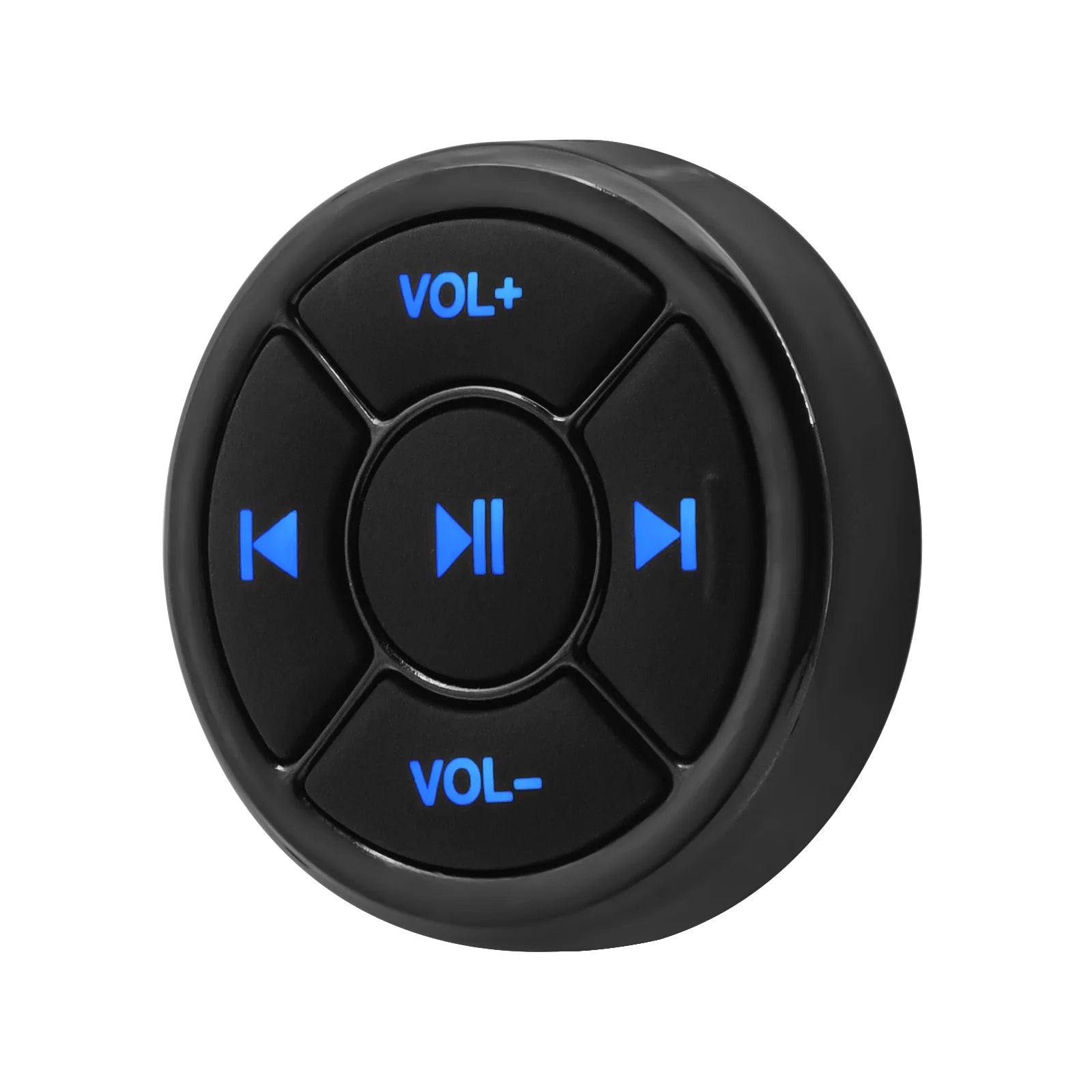 Bluetooth-compatible Car Motorcycle Bike Wireless Steering Wheel Remote Control Music Player  Media Button For IOS Android Phone