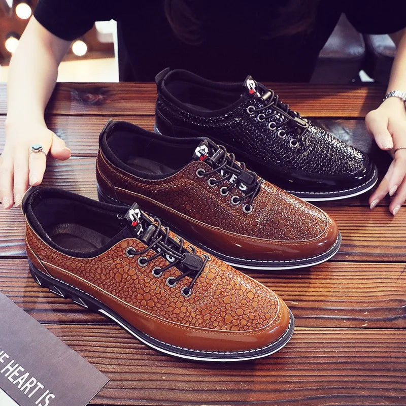 Men's Shoes Soft Bottom Soft Leather Casual Shoes New Spring Trendy Design Men's Footwear Men's Sports Shoe Zapatos Para Hombre