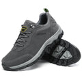 Men's Hiking Shoes Suede Leather Shoes for Men Outdoor Walking Footwear Climbing Hunting Male Sneakers New Ankle Boots Size 49