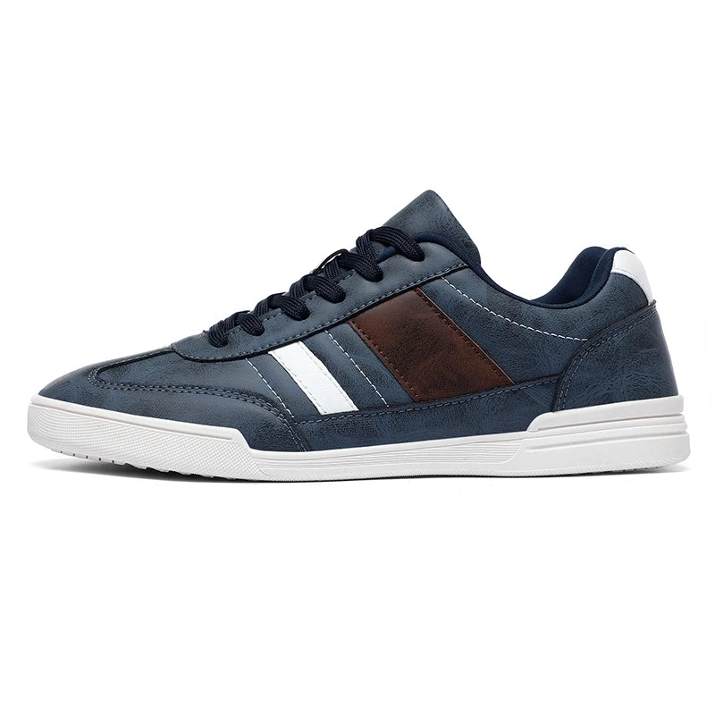 New Men Shoes Flats Walking Leather Casual Shoes Men Barefoot Wide-toed Shoes Wider Toe Casual Sneakes