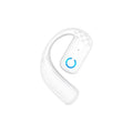 Bluetooth 5.2 Business Earphone Wireless Single Headphone with Mic Mini Ear Hook HiFi Stereo Music Earbud for Cellphone Car Call