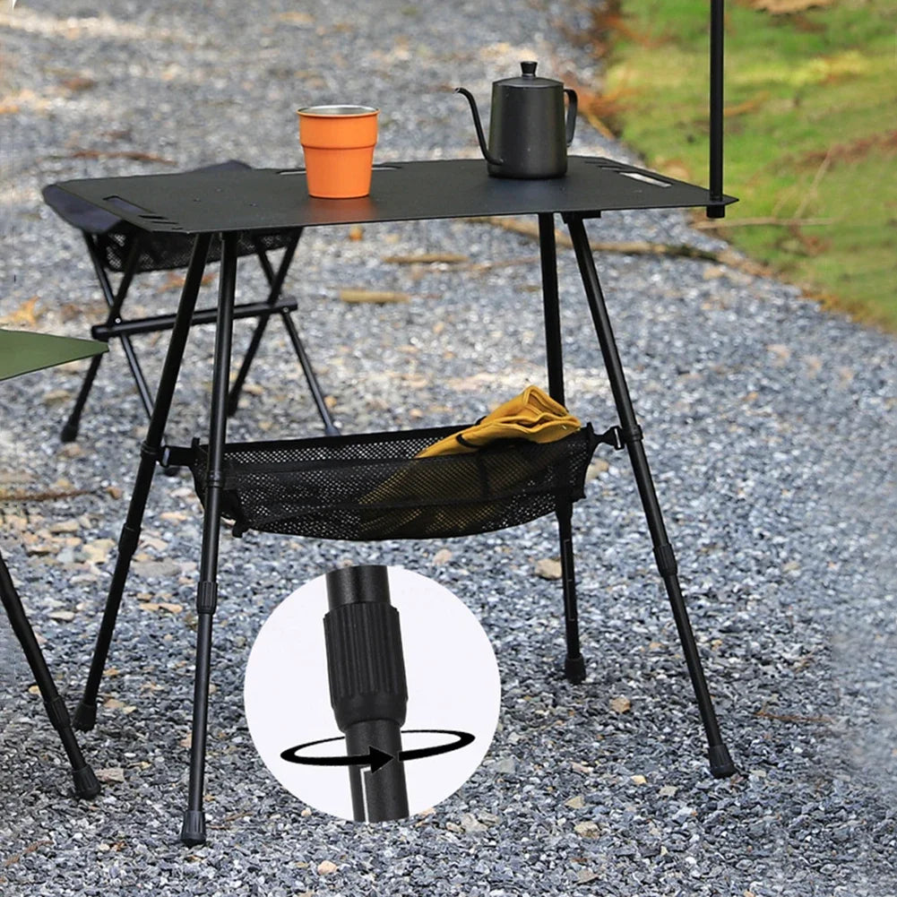 Folding Workbench Legs Metal Foldable Furniture Legs Adjustable Height Coffee Table Legs DIY Camping Equipment Outdoor Travel