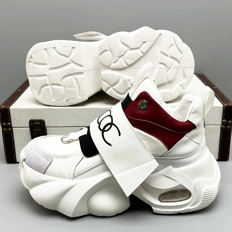 Men's shoes - versatile and trendy for all seasons, suitable for couples. This small-scale niche brand features anti-slip air cu