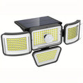 Solar Outdoor Lights 278LED IP65 Waterproof Motion Sensor Security Lights with Remote Control Solar Wall Lamp for Garden