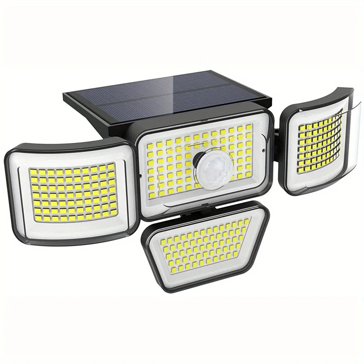 Solar Outdoor Lights 278LED IP65 Waterproof Motion Sensor Security Lights with Remote Control Solar Wall Lamp for Garden