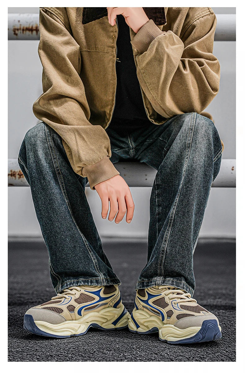 Shoes for Men Sneakers Men's Casual Sports Outdoor Hiking Trendy Fashion Street Comfortable Zapatillas Hombre Trainer Men