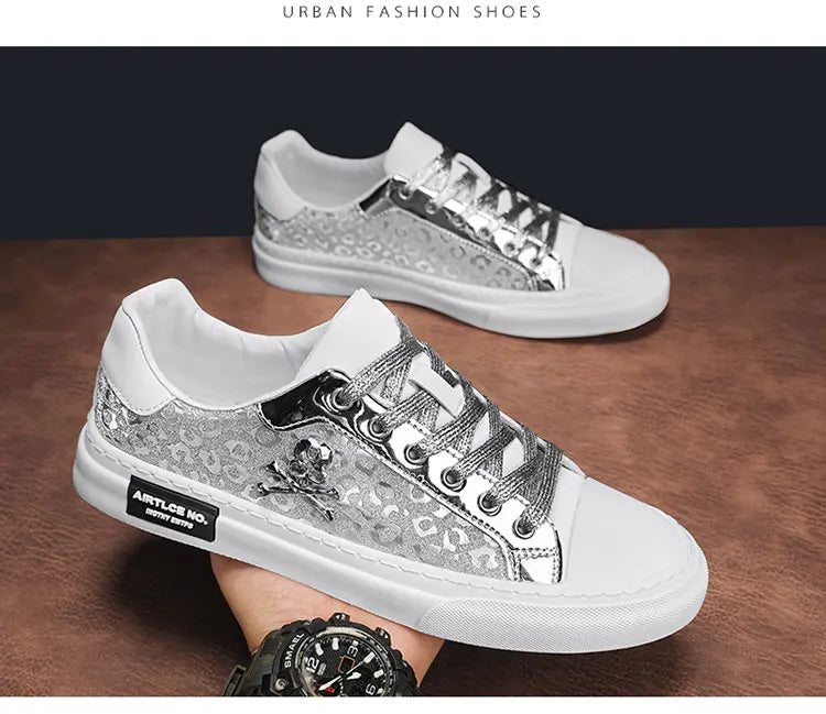 men's shoes  Casual Versatile  Flats Skateboard Shoes Breathable Lightweight Fashion Trend Sneakers