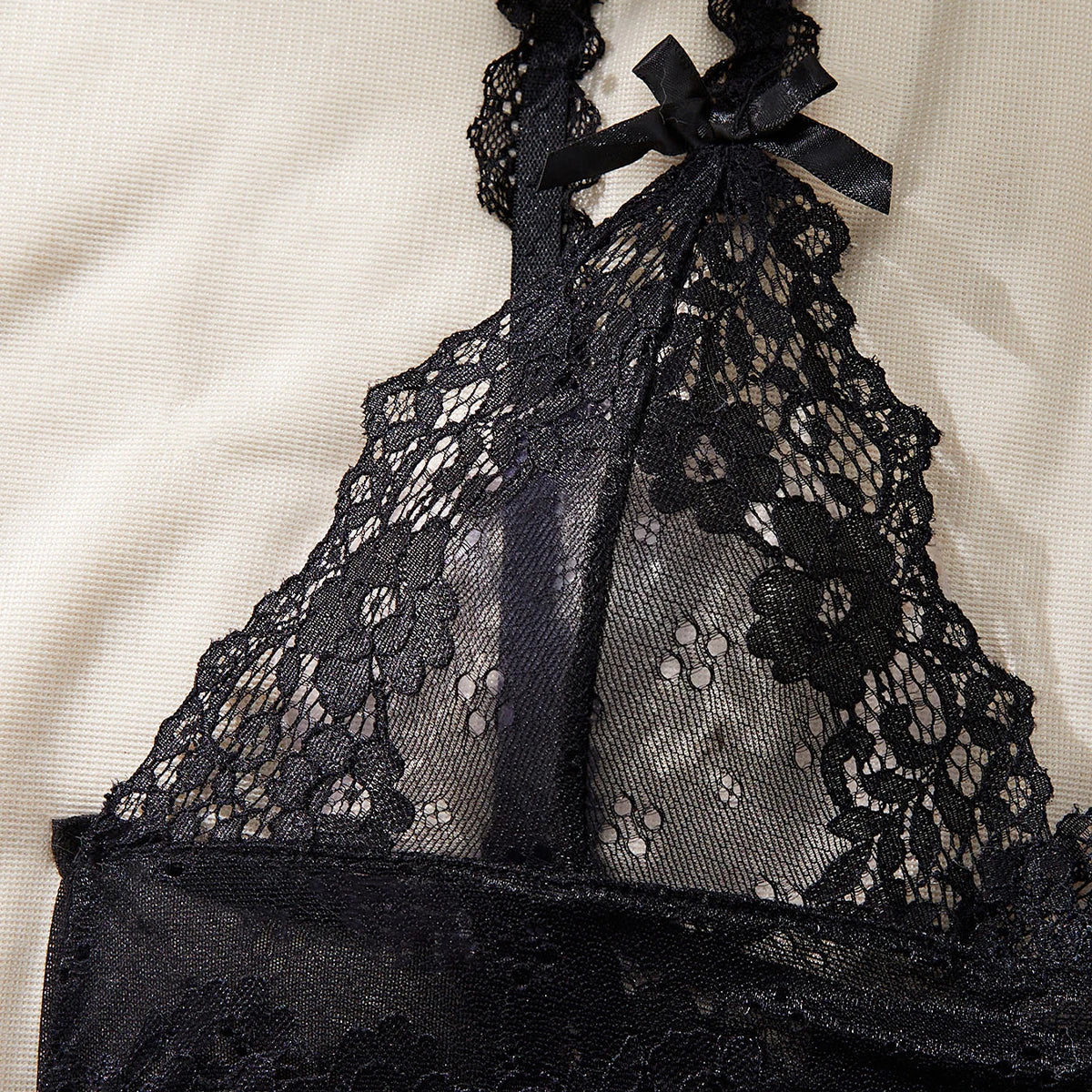 Plus Size Women's Exotic Lingerie Sets Lace Fluoroscopy Beauty Tulle Elegant Sexy Lingerie Female Underwear Lingerie For Ladies