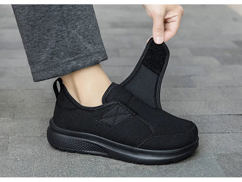 New Wide Toe Men's Barefoot Shoes Orthopedics Wide Feet Swollen Shoes Comfortable Diabetic Shoe Walking Shoes Men's Shoes