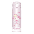 X&W Sanrio Thermal Cup Insulated Mug Kuromi Thermos Cups 316 Stainless Steel Double Drinking Straw Cup Portable Water Bottles