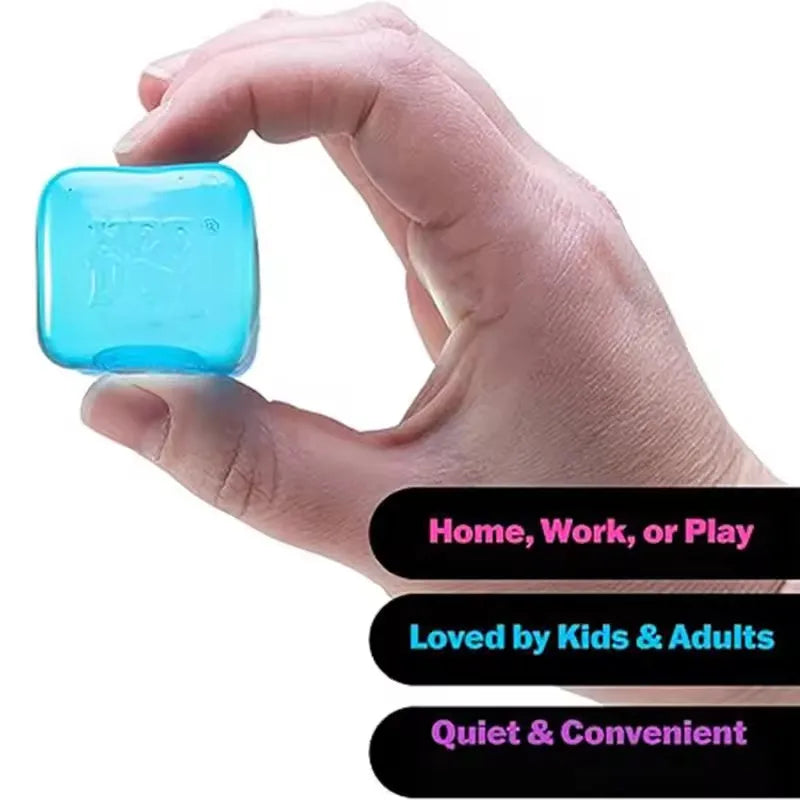 ### Needoh Nice Cube Sensory Stress Reliever Fidget Tool for Anxiety & Focus Desk Sensory Cube for Adults & Kids Solving Venting