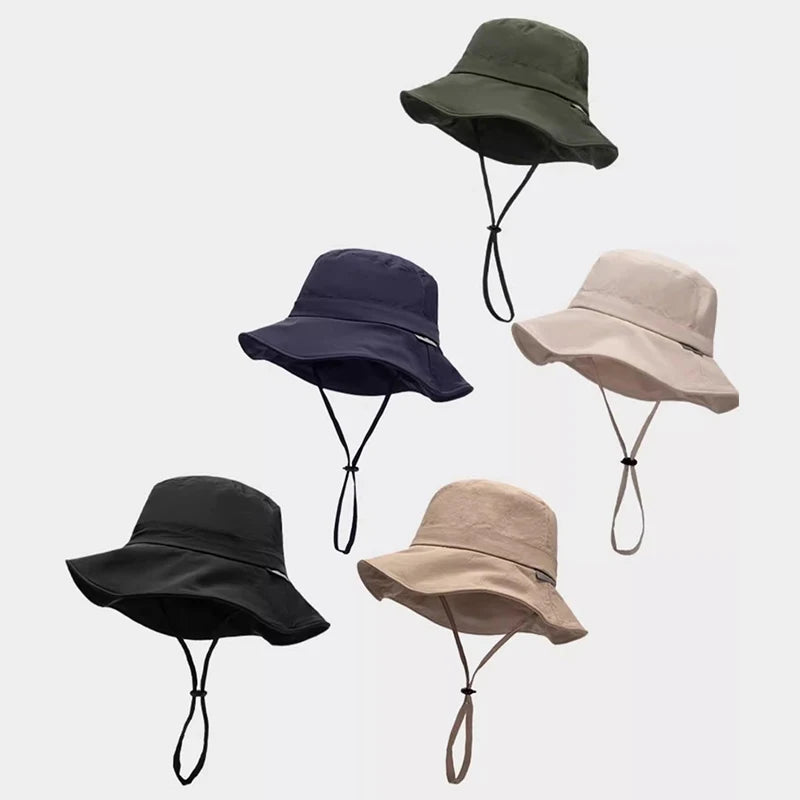 （Summer6）New Four Seasons Bucket Hat, Quick Dry, Lightweight, Foldable, Storage, Sun Hat, Outdoor Hiking Hat, Fishing Cap