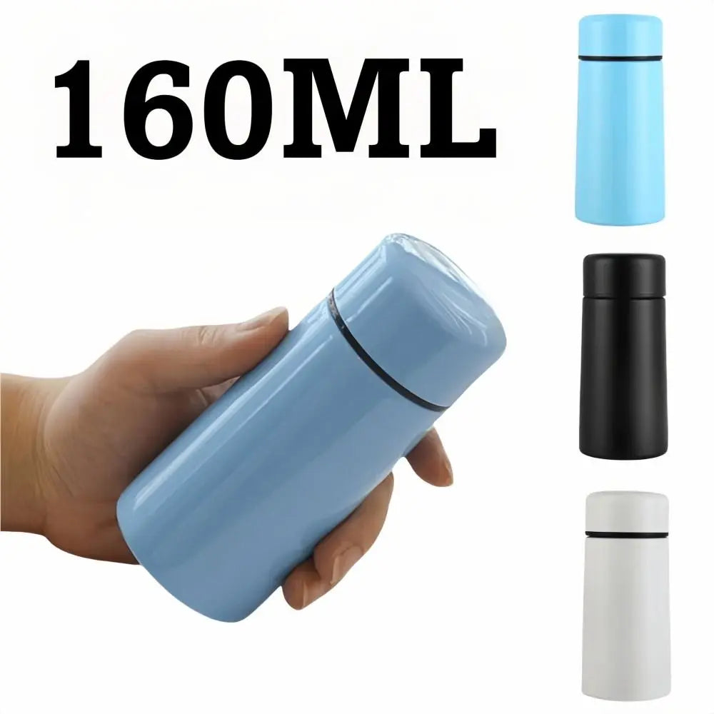 Creative Mini Thermos Cup 160ml Capacity Portable Pocket Thermos Travel Design Stainless Steel Water Cup For Coffee and Water