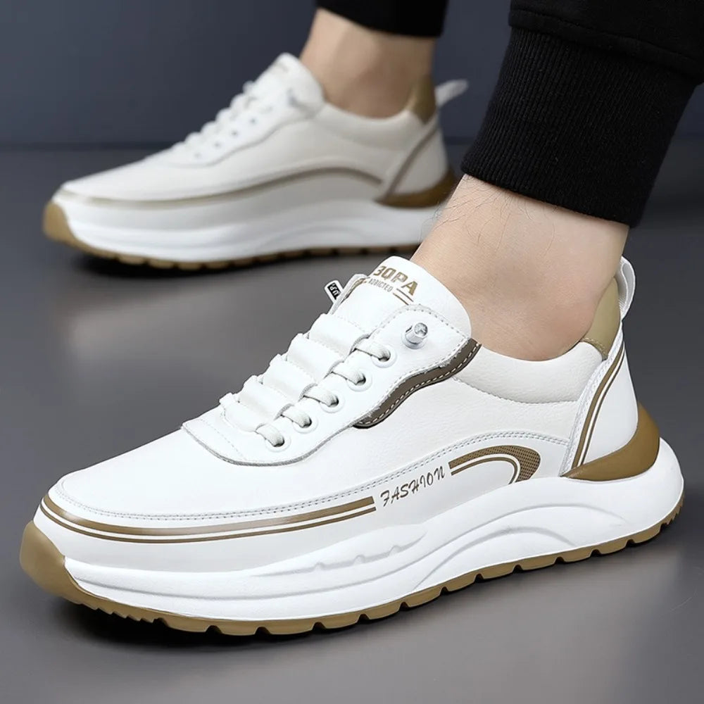 Flat shoes White Shoes Durable breathable abrasion resistance stainresistant sports leisure Soft elastic sole Support stability